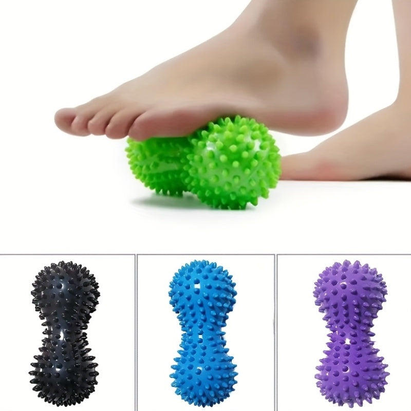 1pc PVC Massage Ball for Deep Tissue, Back, Foot, Full Body Muscle Therapy - Youth Yoga Ball for Training & Relaxation - Multi-Use Therapy Ball for Fitness & Wellness