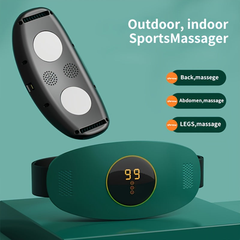 1pc Electric Waist Sculpting Massager - Advanced Abdominal Toning System for Full Body Exercise, Portable Fitness Solution for Arms, Hips, Legs, and Waist Cervical Spine - Perfect Unisex Gift for Wellness