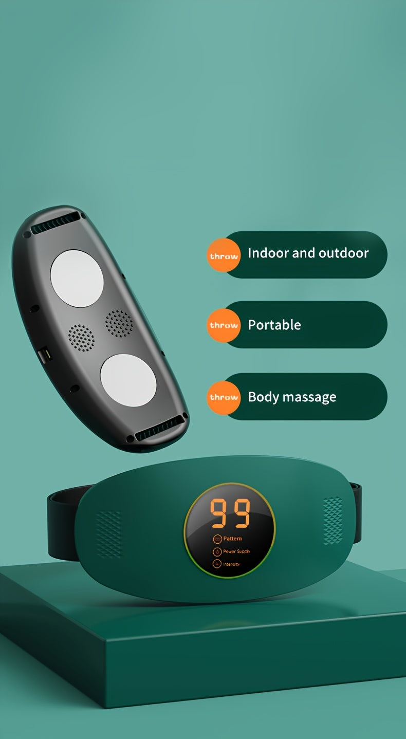 1pc Electric Waist Sculpting Massager - Advanced Abdominal Toning System for Full Body Exercise, Portable Fitness Solution for Arms, Hips, Legs, and Waist Cervical Spine - Perfect Unisex Gift for Wellness