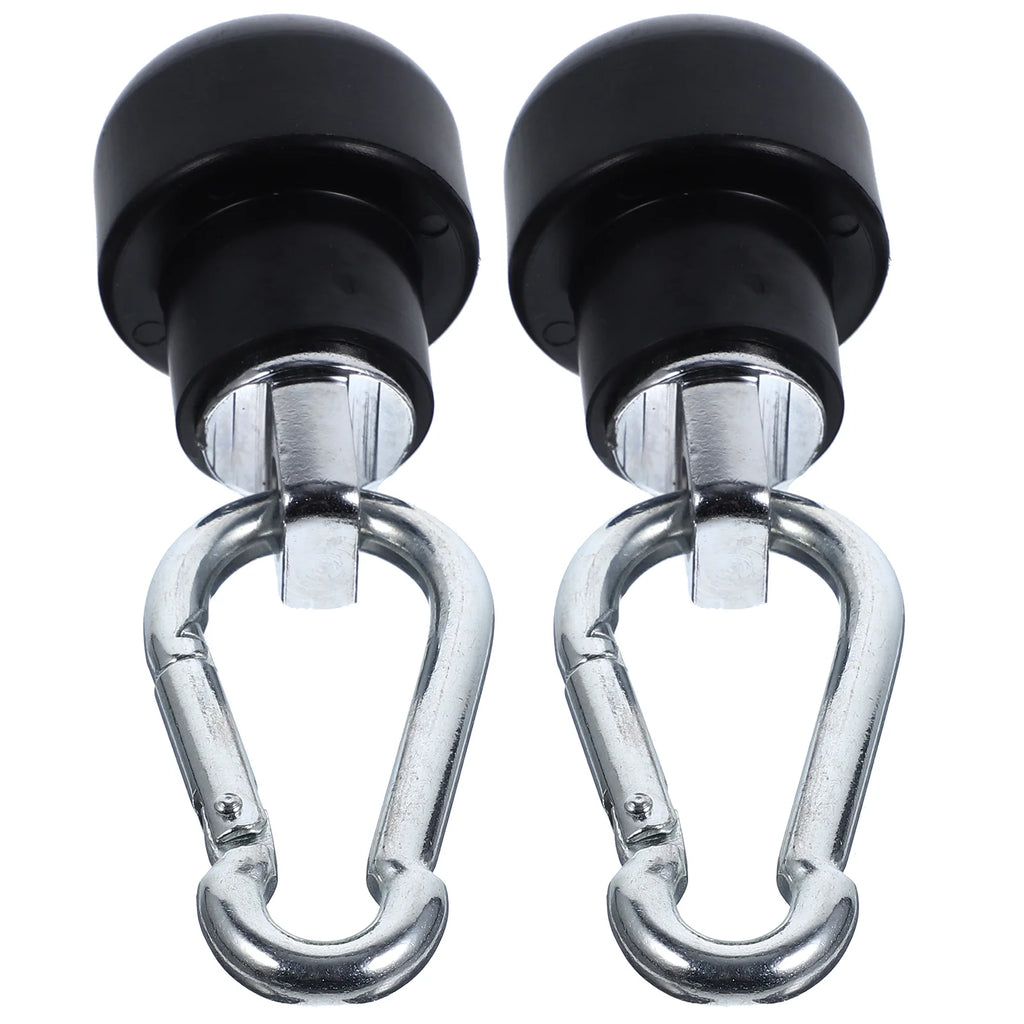 2 Sets Fitness Equipment Accessories Gym Machine Lock Adapter Home Cable Rope Attachments for Iron