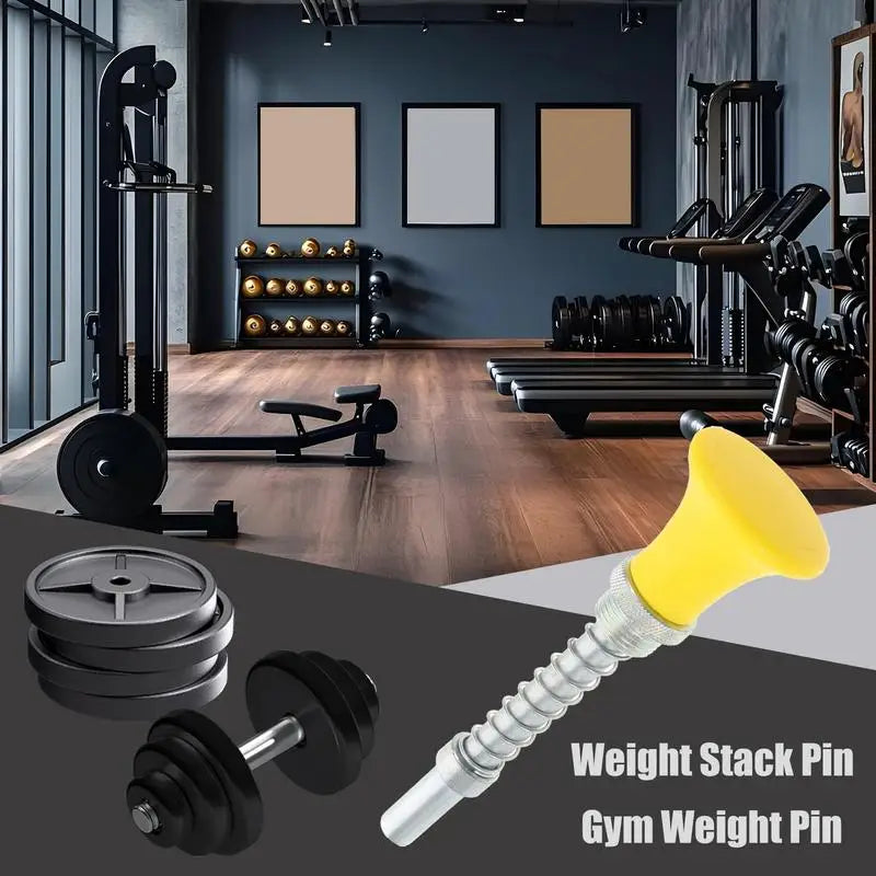 1pcs Magnetic Fitness Equipment Bolt Weight Stack Pin Fitness Equipment Strength Training Gym Sports Replacement Accessories