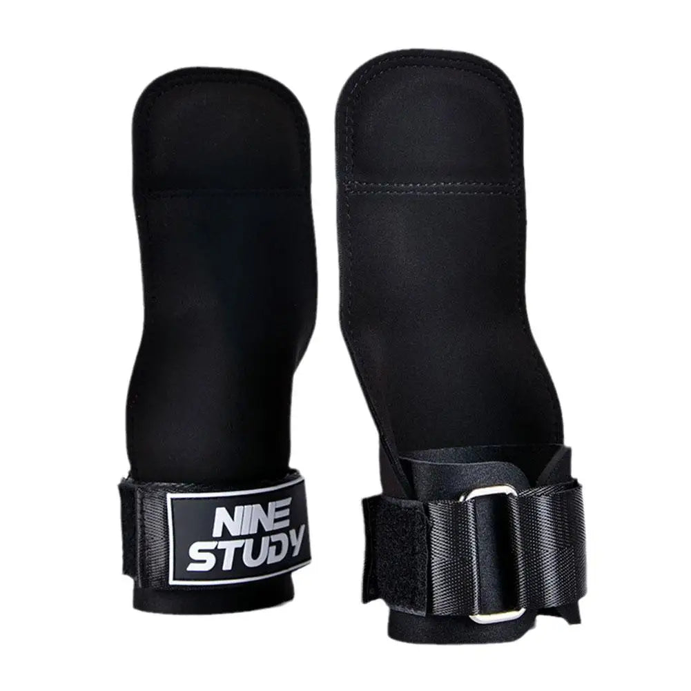 1pair Gym Gloves Grips Anti-skid Weight Power Belt Gloves Workout Belt Lifting Crossfit Pads Deadlift Fitness Pa Y0o2