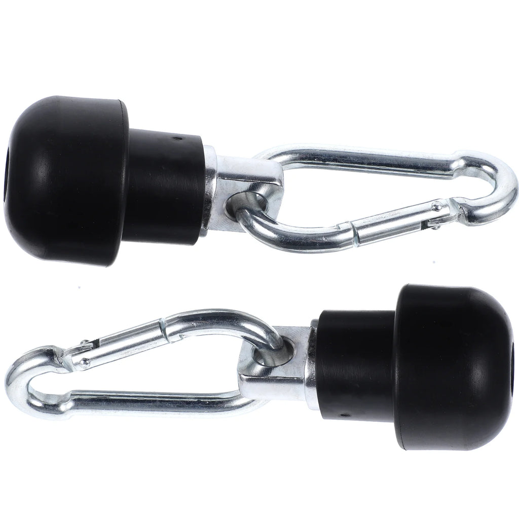2 Sets Fitness Equipment Accessories Gym Machine Lock Adapter Home Cable Rope Attachments for Iron