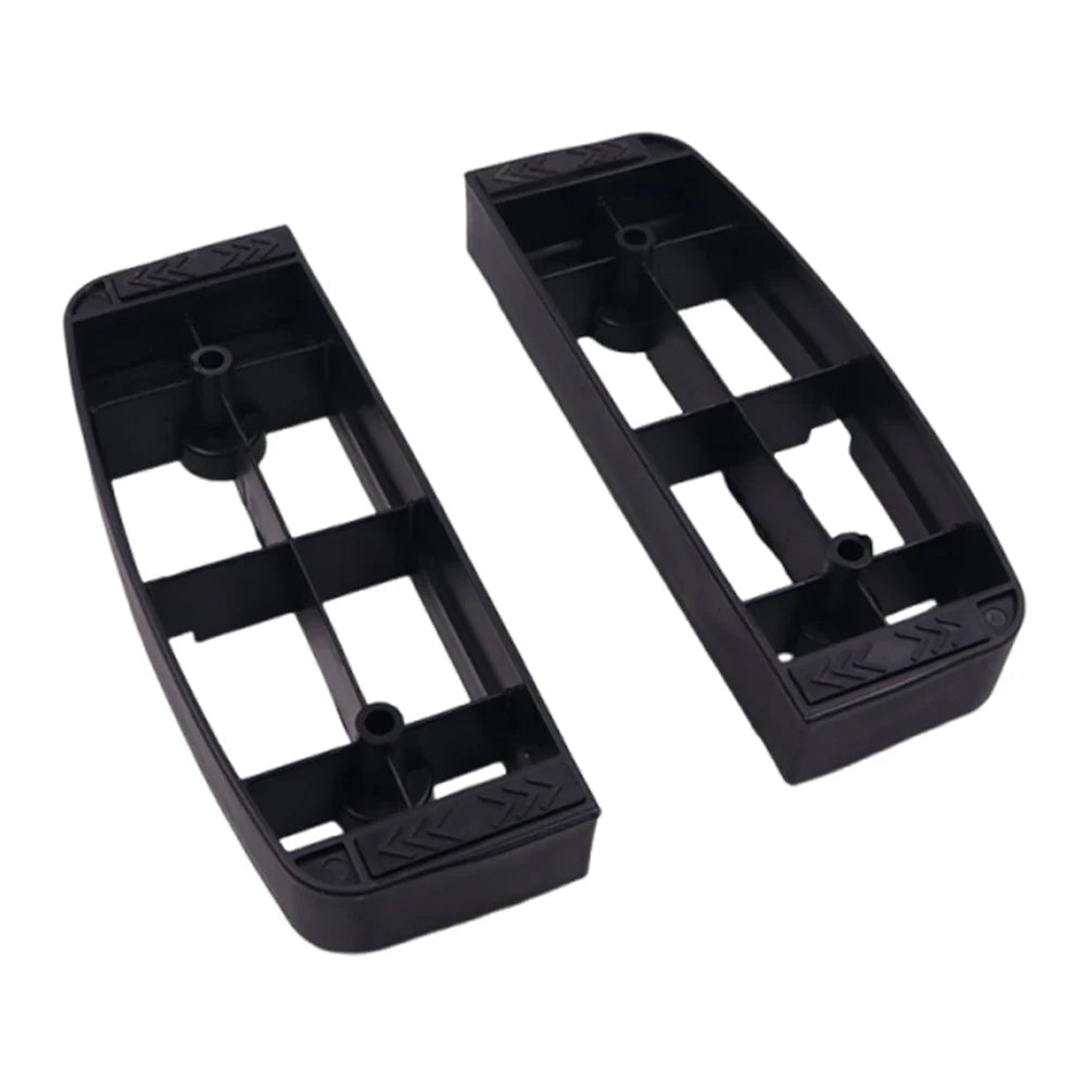 1 Pair Fitness Step Pedal Base Adjustable Nonslip Aerobic Fitness Stepper Base Weight Bearing Training Accessories