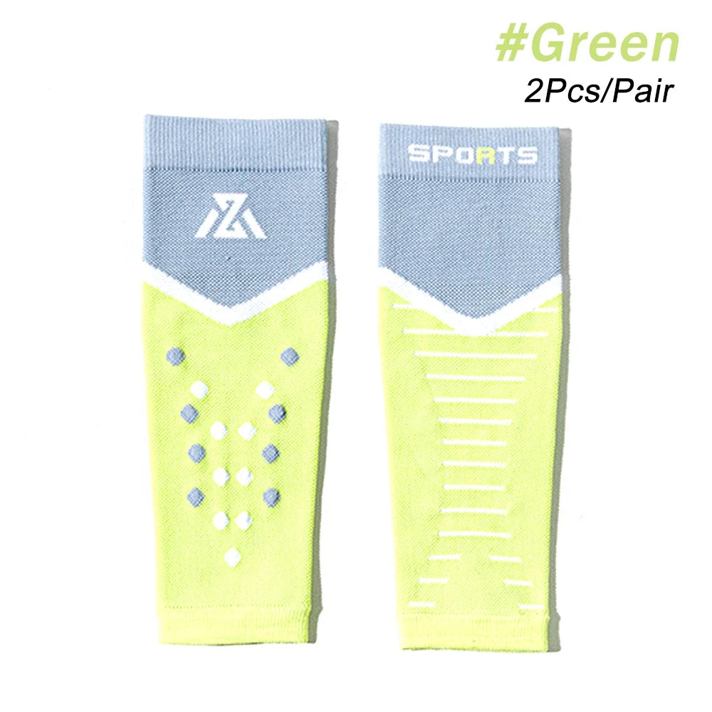 1Pair Calf Compression Sleeves for Men Women - Leg Compression Sleeve-Footless Compression Socks for Shin Splint &Varicose Vein