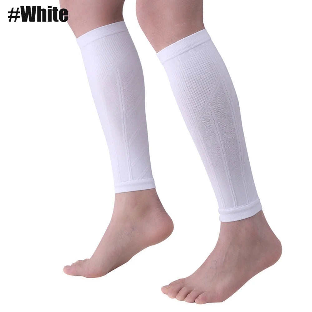 1Pair Calf Compression Sleeves For Men & Women -Leg Compression Sleeve-Footless Compression Socks for Shin Splint &Varicose Vein