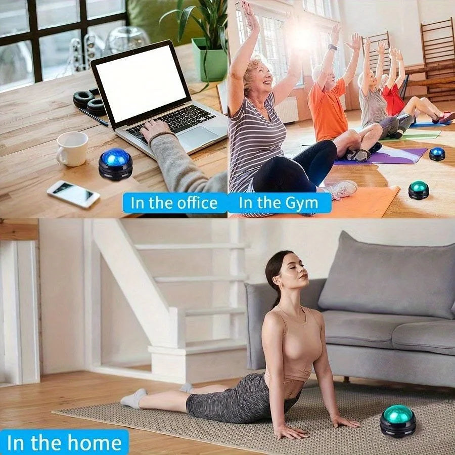 1pc Massage Ball, Self Massage Tool for Muscle Relaxation, Shoulders, Neck, Back, Foot, Body, Deep Tissue, Trigger Point