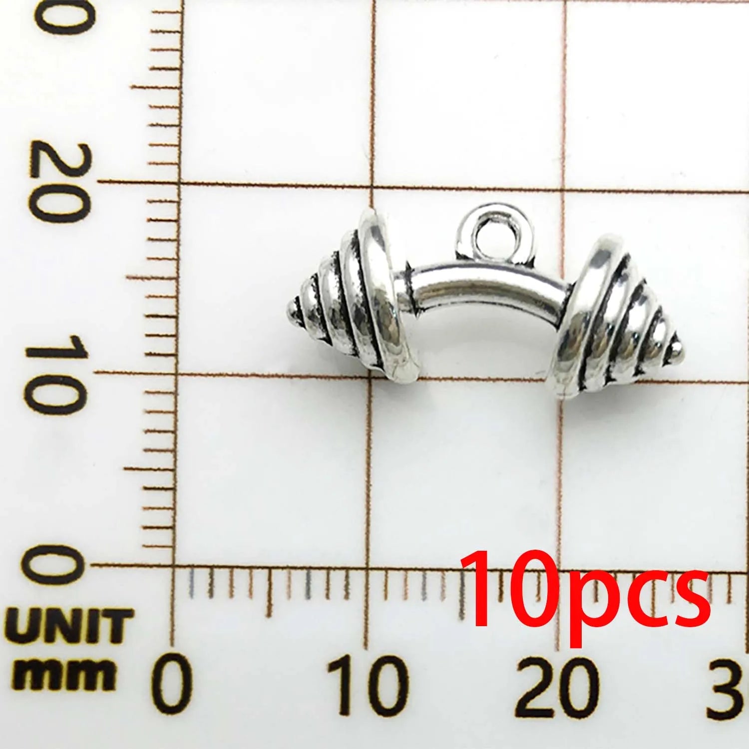 10/13pcs Antique Silvery Fitness Equipment Charms Alloy Weightlifting, Dumbbell Pendants for DIY Jewelry Making Accessories