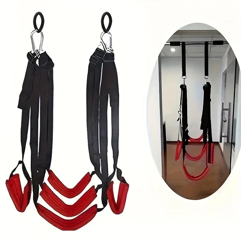 1 Adjustable Yoga Band, Multifunctional Fitness Accessories for Enhanced Flexibility and Home Workouts