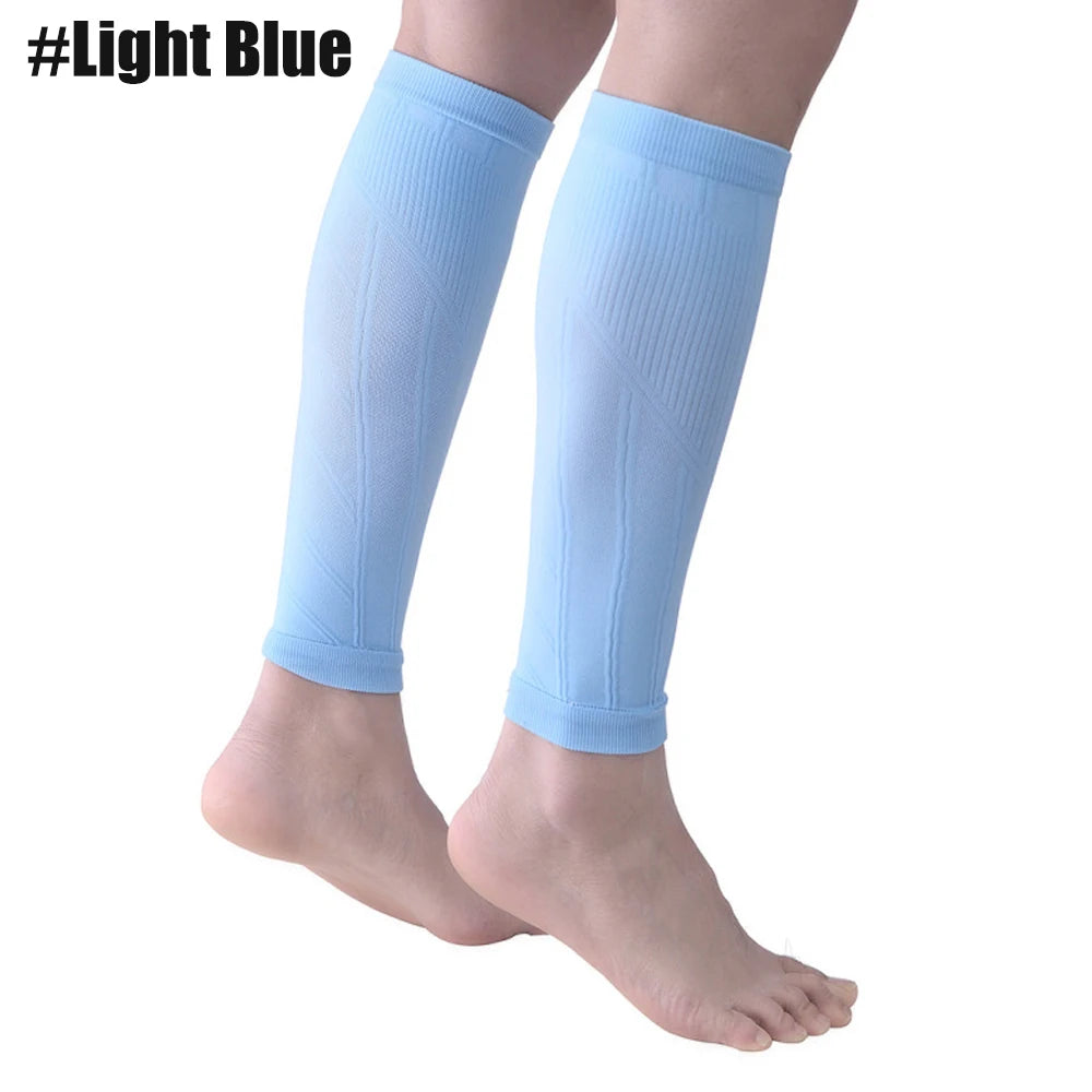1Pair Calf Compression Sleeves For Men & Women -Leg Compression Sleeve-Footless Compression Socks for Shin Splint &Varicose Vein