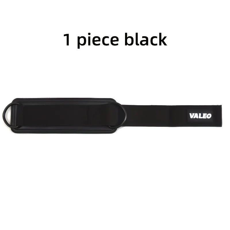 1Pc Adjustable Ankle Support Strap with D-Ring Buckle - Comfortable Pu Material, Suitable for Gym, Fitness, Muscle Training, and Leg Stretching - Available in Purple, Blue, Black, Pink, Green, Gym Accessories