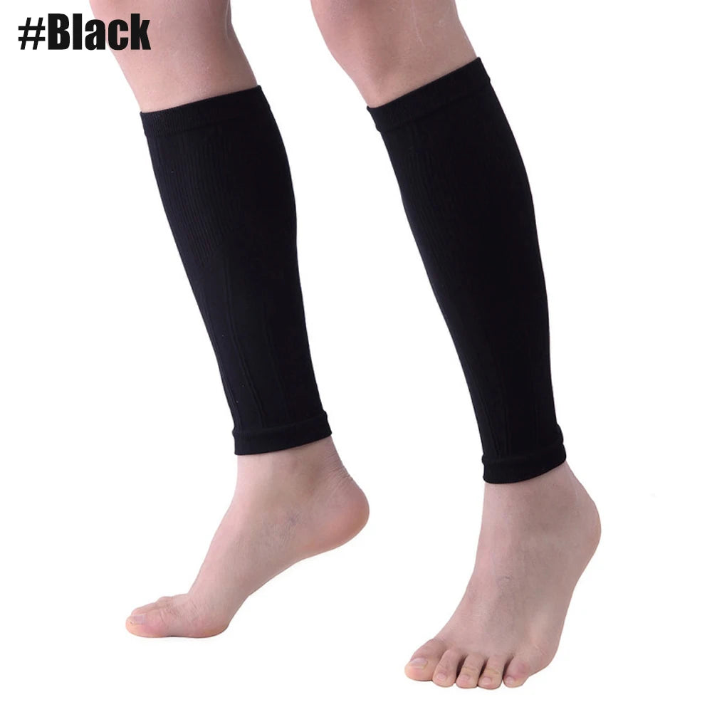 1Pair Calf Compression Sleeves For Men & Women -Leg Compression Sleeve-Footless Compression Socks for Shin Splint &Varicose Vein