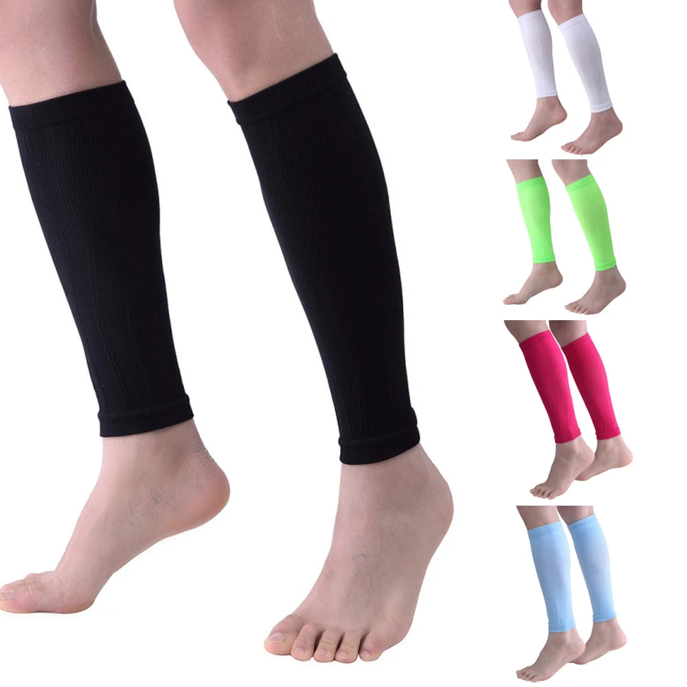 1Pair Calf Compression Sleeves For Men & Women -Leg Compression Sleeve-Footless Compression Socks for Shin Splint &Varicose Vein