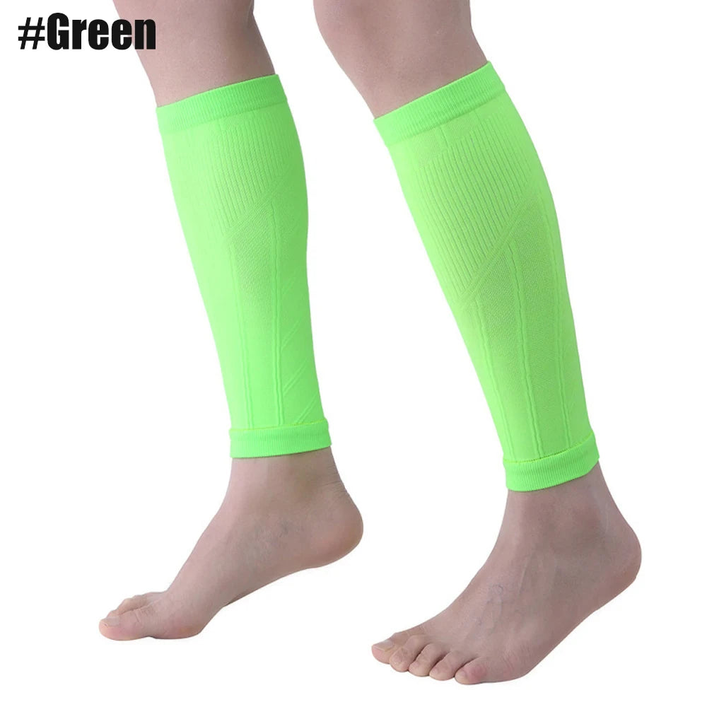 1Pair Calf Compression Sleeves For Men & Women -Leg Compression Sleeve-Footless Compression Socks for Shin Splint &Varicose Vein