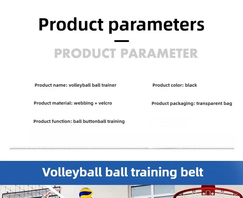 .Practice Volleyball Spike Training Accessories Adjustable Trainer Volleyball Assist System Outdoor Volleyball Training Sports..