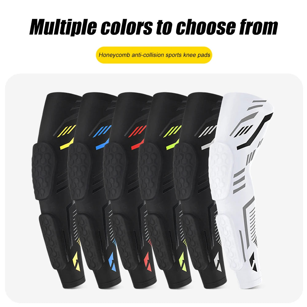 1 Pcs Sports Padded Arm Sleeves Protective Compression Elbow Pad Basketball Football Volleyball Soccer Gym Sport Arm Guards Home