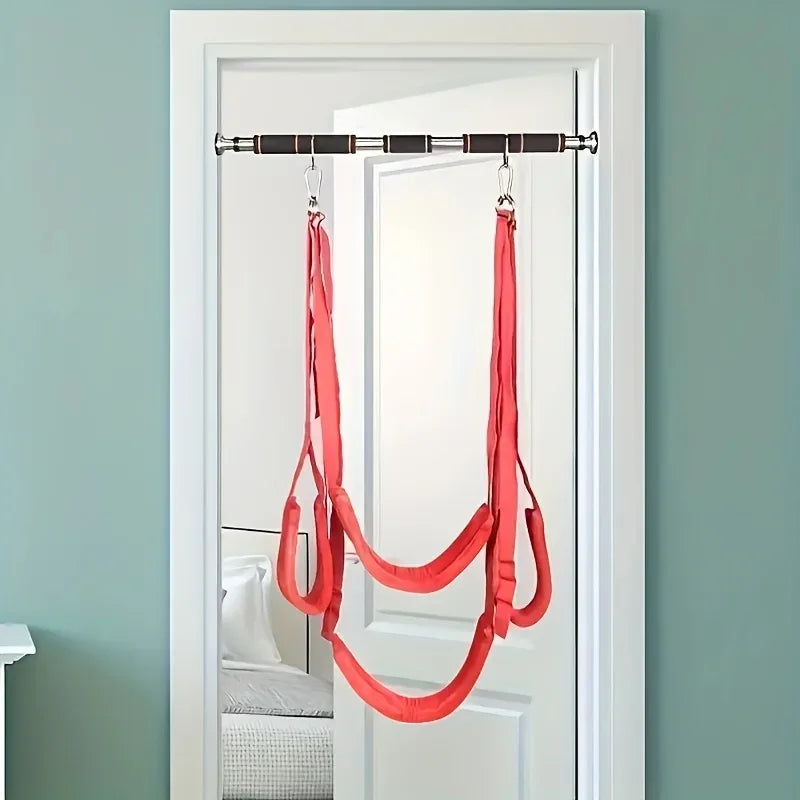 1 Adjustable Yoga Band, Multifunctional Fitness Accessories for Enhanced Flexibility and Home Workouts