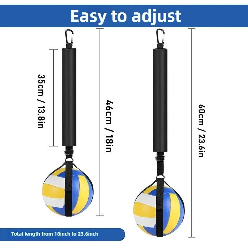 .Practice Volleyball Spike Training Accessories Adjustable Trainer Volleyball Assist System Outdoor Volleyball Training Sports..